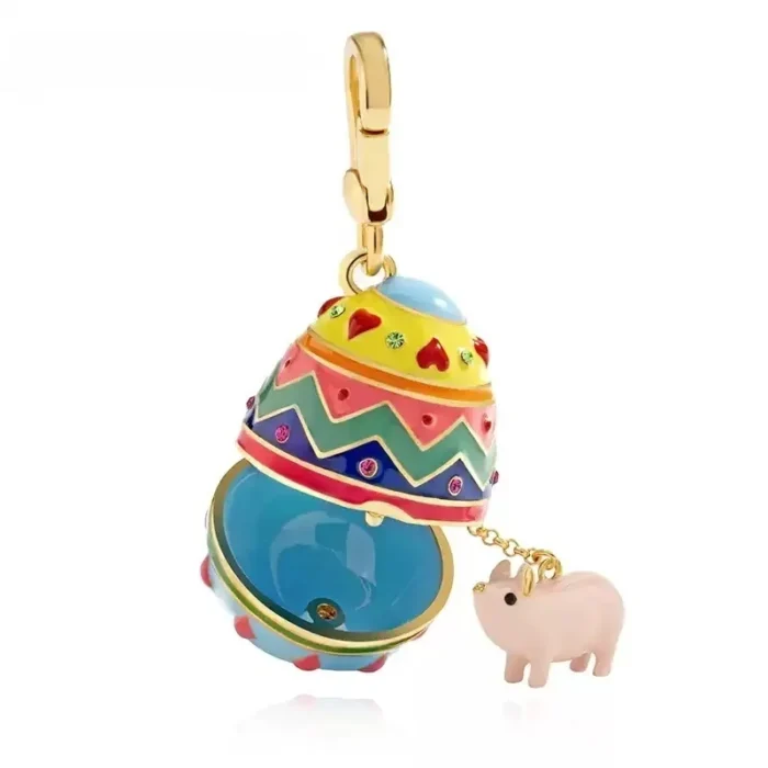Zodiac Egg Pendant Necklace - Image 2